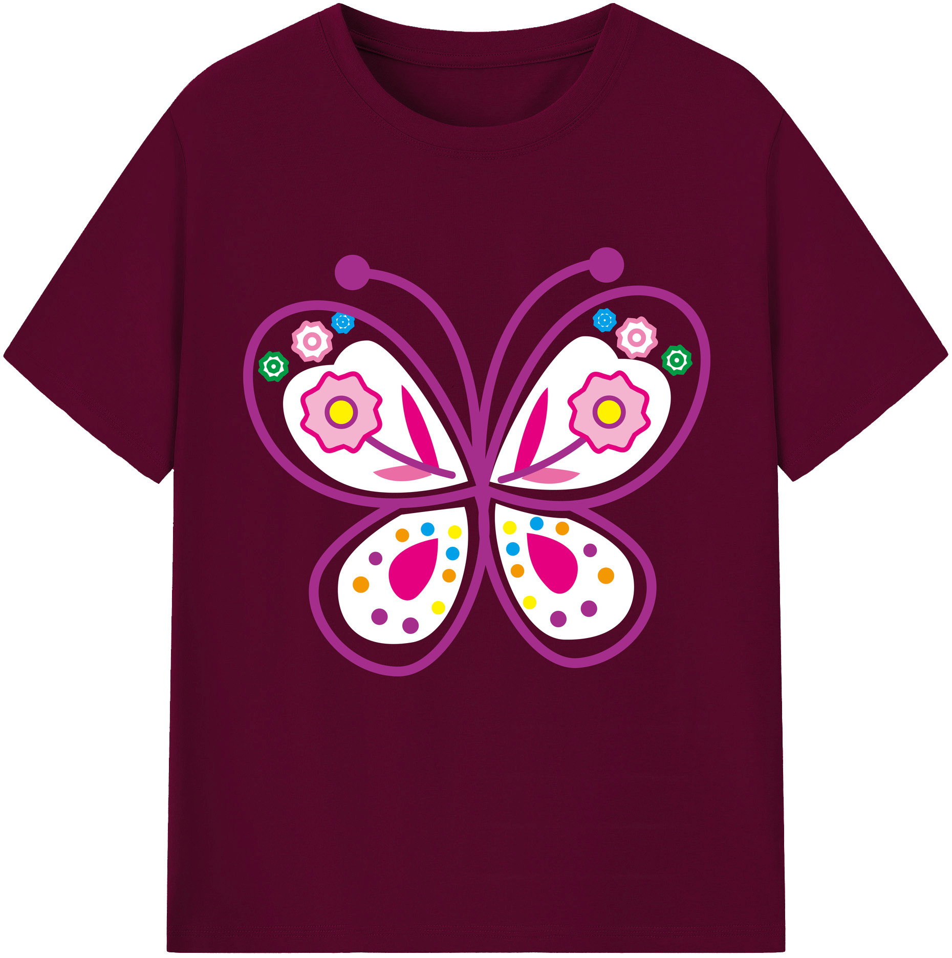 （画像用） Hello Kitty ハローキティ レディースカジュアルプリントTシャツ（綿100％）